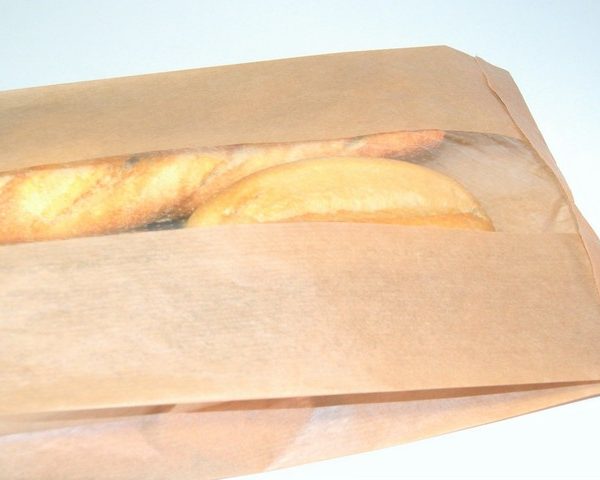 bolsa-papel-kraft-ventana-sin-impresion Papel y Bolsas tienda online papelbolsas.com