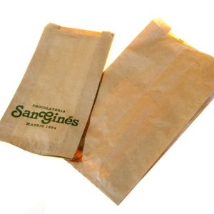 bolsas-papel-kraft-para-churros-personalizada Papel y Bolsas tienda online papelbolsas.com